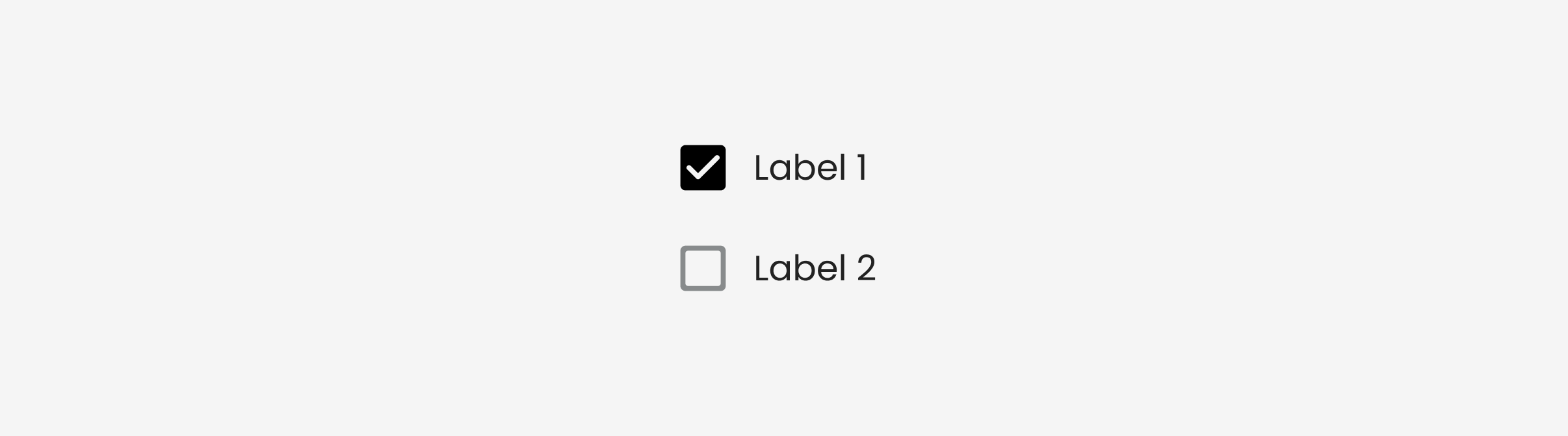 checkbox button