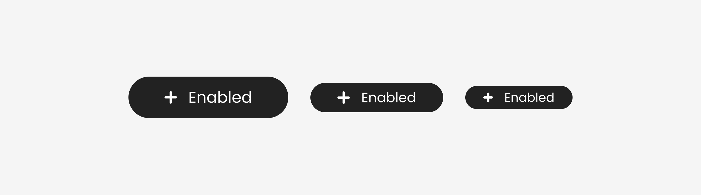 example primary buttons with icon