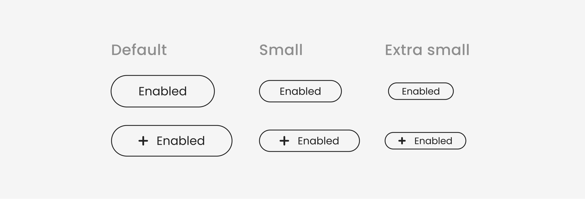 secondary buttons overview