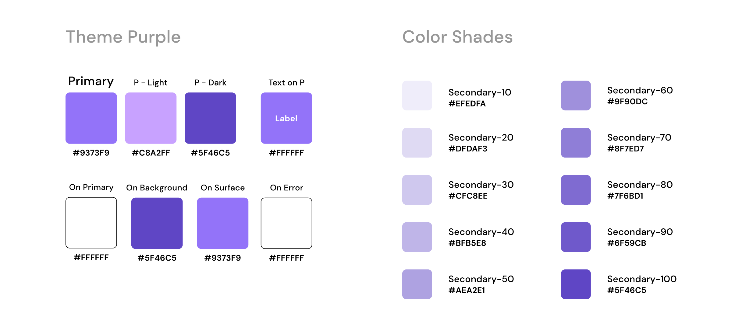 purple theme overview